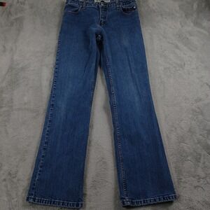 Harley‎ Davidson Jeans Womens 10 Blue Denim Bootcut Motorcycle Casual Biker